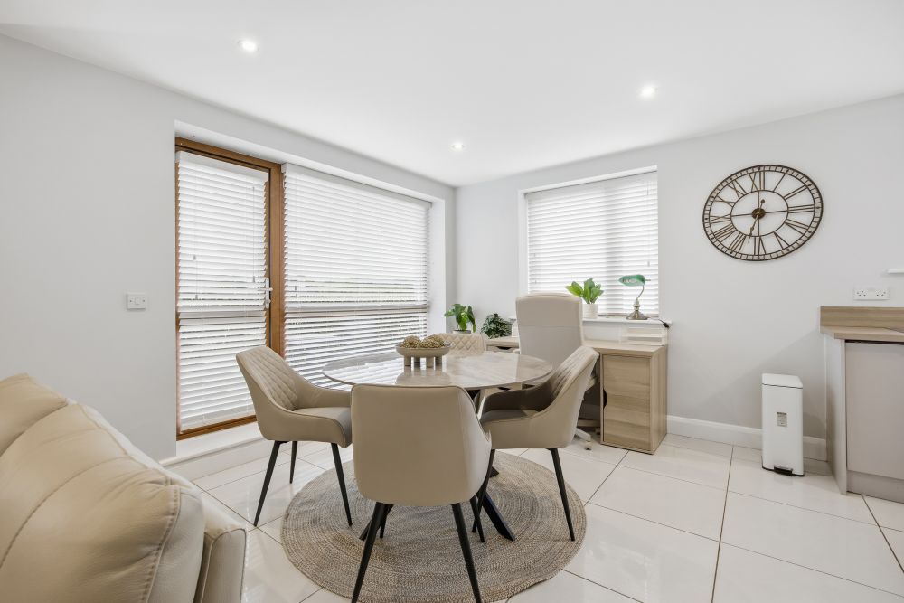 Dining area, Luxury Two Bedroom Apartment In Ashbourne