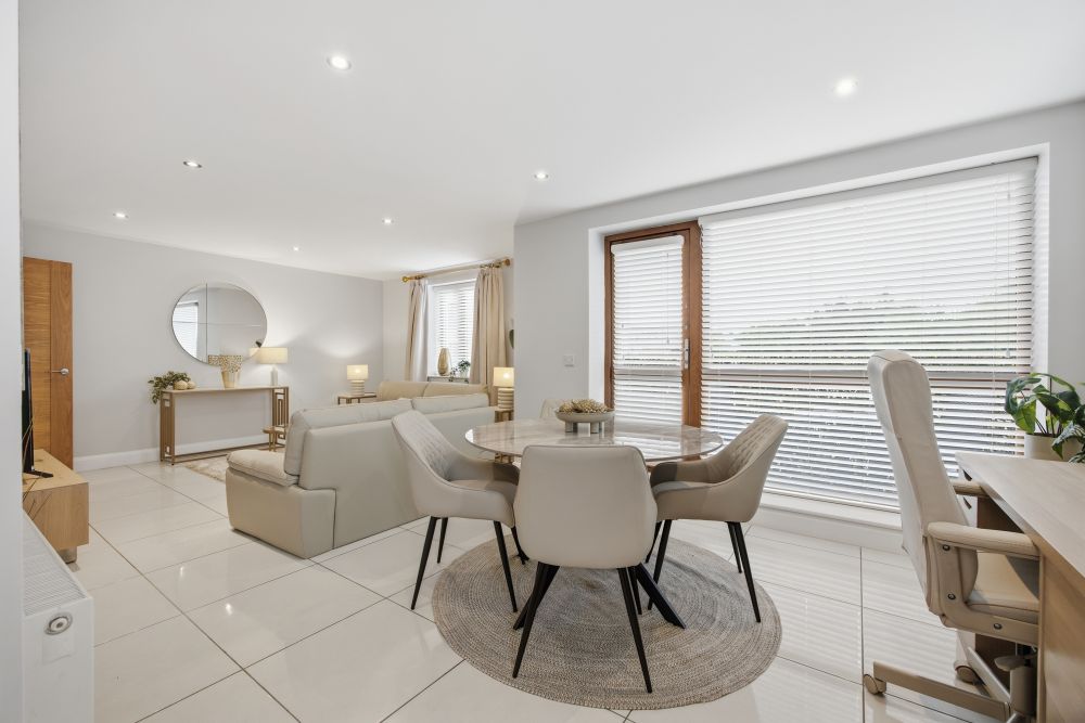 Dining area, Luxury Two Bedroom Apartment In Ashbourne