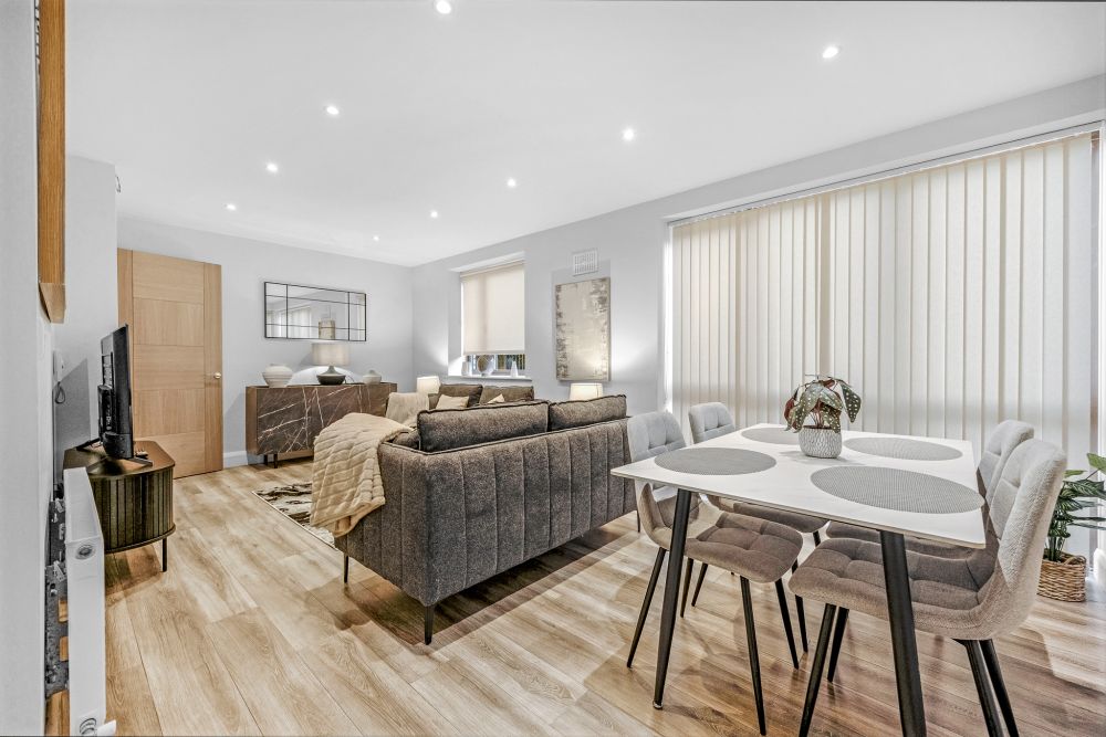 Living room, Cosy 2 Bedroom Apartment On Ground Floor