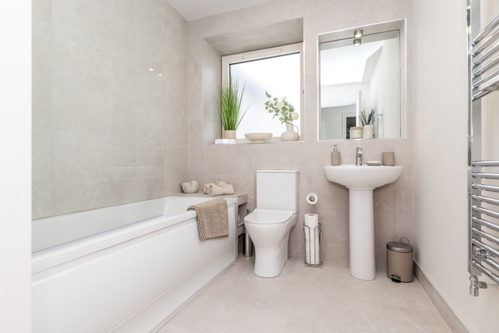 Main bathroom, New Three Bedroom Apt Ashbourne