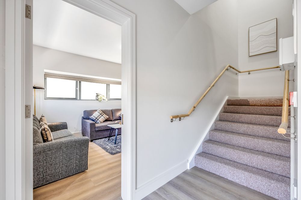 Hallway, Two Bedroom Apartment