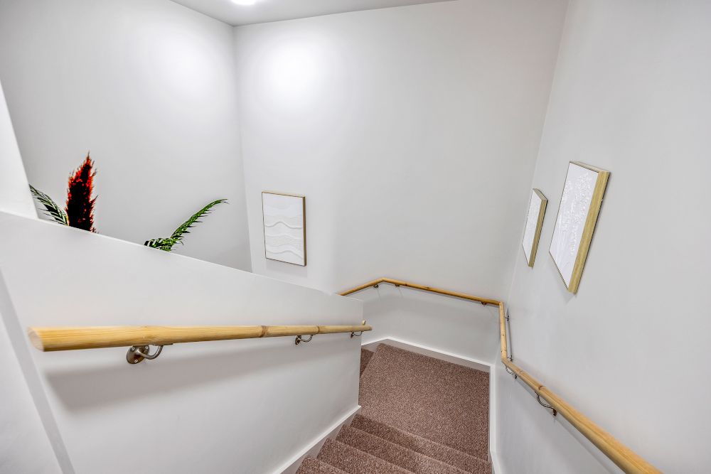Stairs, Two Bedroom Apartment