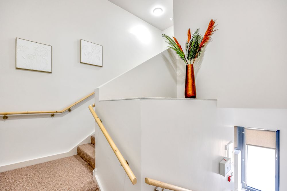 Stairs, Two Bedroom Apartment
